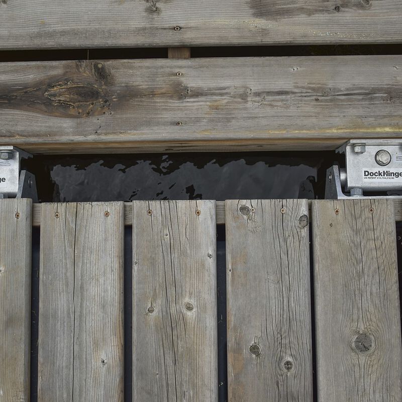 Dock Edge DockHinge, 15/32" Plate for 3/8" Hardware image number 5
