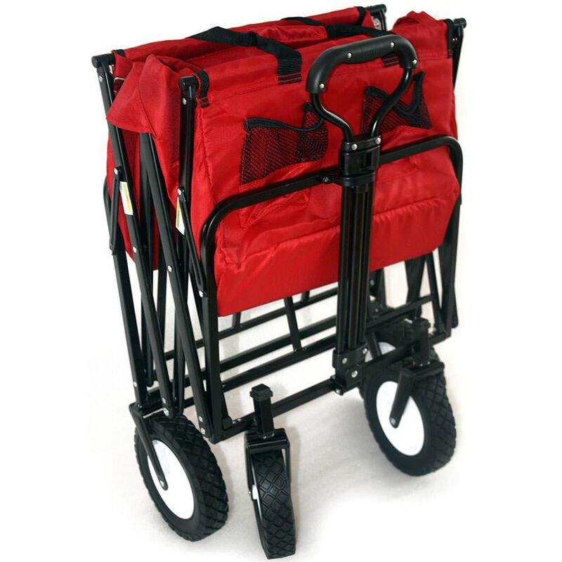 Mac Sports Macwagon Foldable and Wheeled Red Wagon image number 9