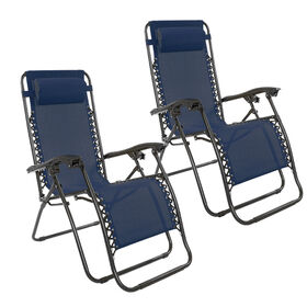 Zero Gravity Mesh Recliner 2-Pack