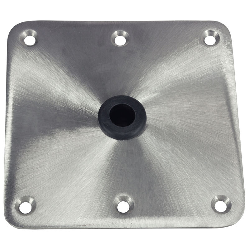 Springfield KingPin Square Steel Base For Standard Pin Post, 7" x 7" image number 2