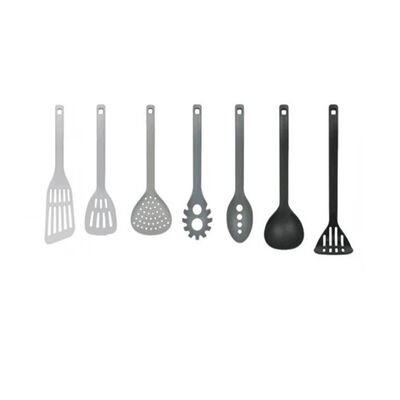 Phantom Chef 7-Piece Utensil Set, Black