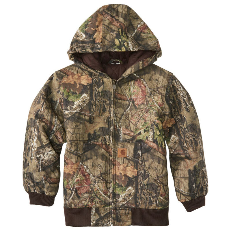 Carhartt Boy's Quilt-Lined Camo Active Jacket image number 1