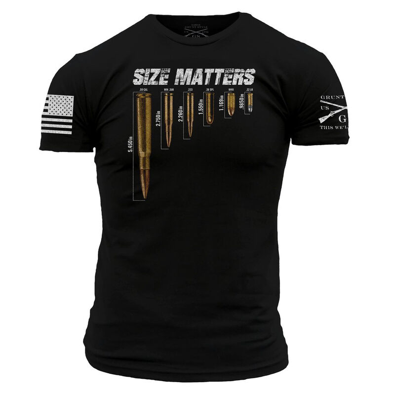 Grunt Style Men's Size Matters Short-Sleeve Tee image number 1