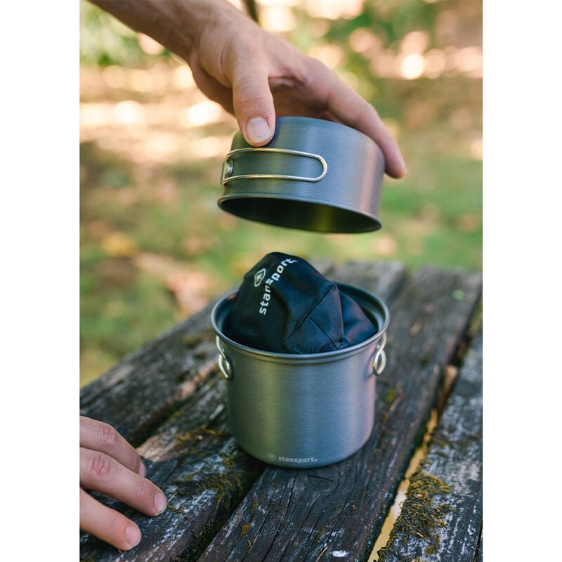 Stansport Backpack Stove with Fuel and Cook Set image number 4