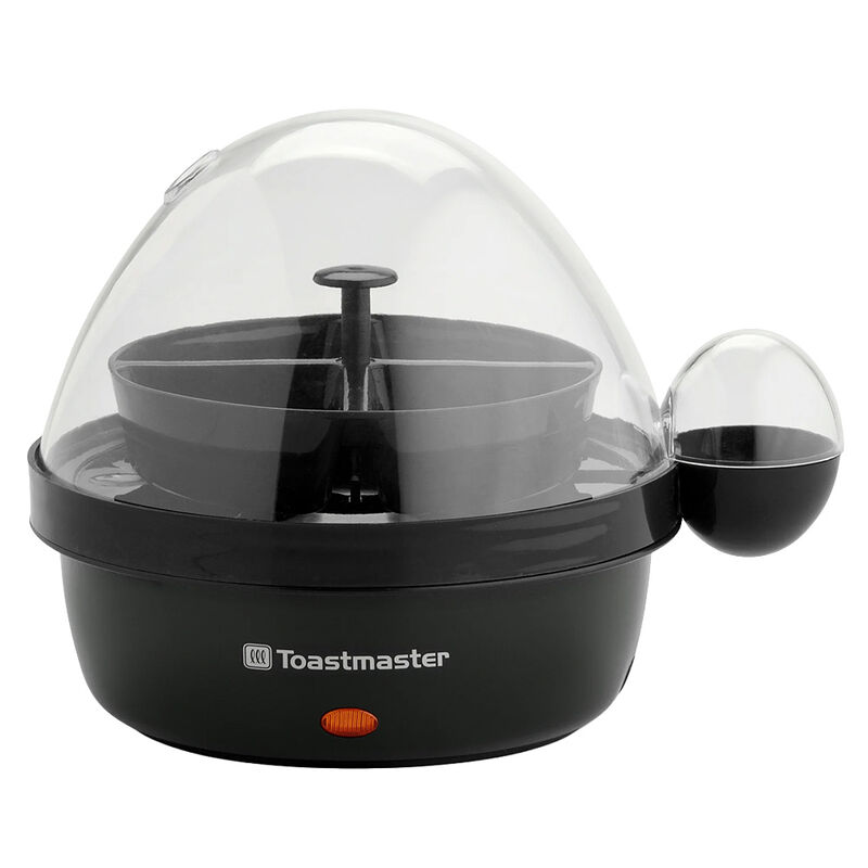 Toastmaster Black 7-Egg Cooker with Poaching Tray  image number 1