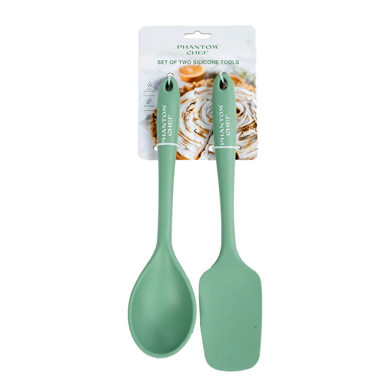 Phantom Chef Silicone Spoonula and Spoon Set image number 3