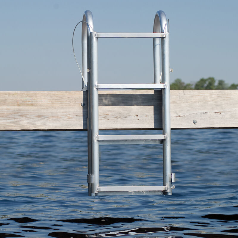International Dock Standard-Step Dock Lift Ladder, 4-Step image number 5