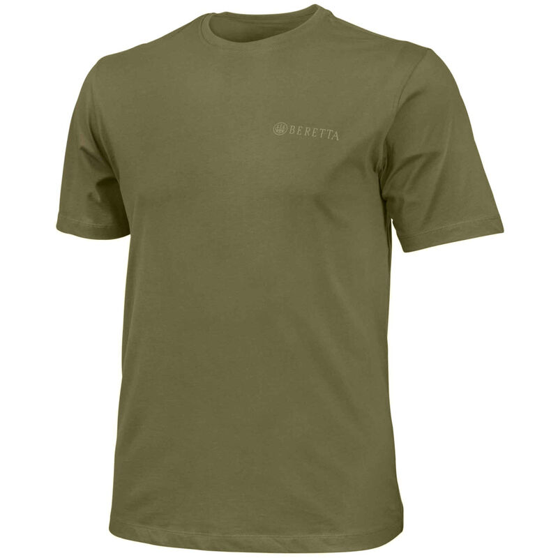 Beretta USA Men's Trident Logo Short-Sleeve Tee, Army Green image number 1
