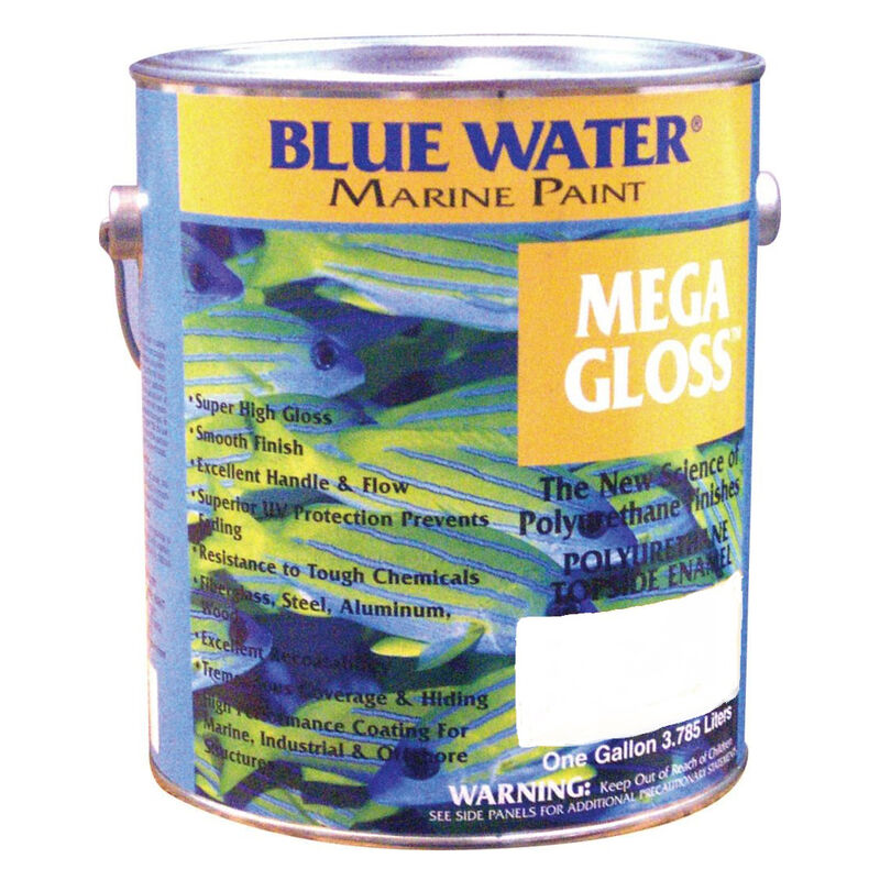 Blue Water Mega Gloss Polyurethane, Quart image number 5