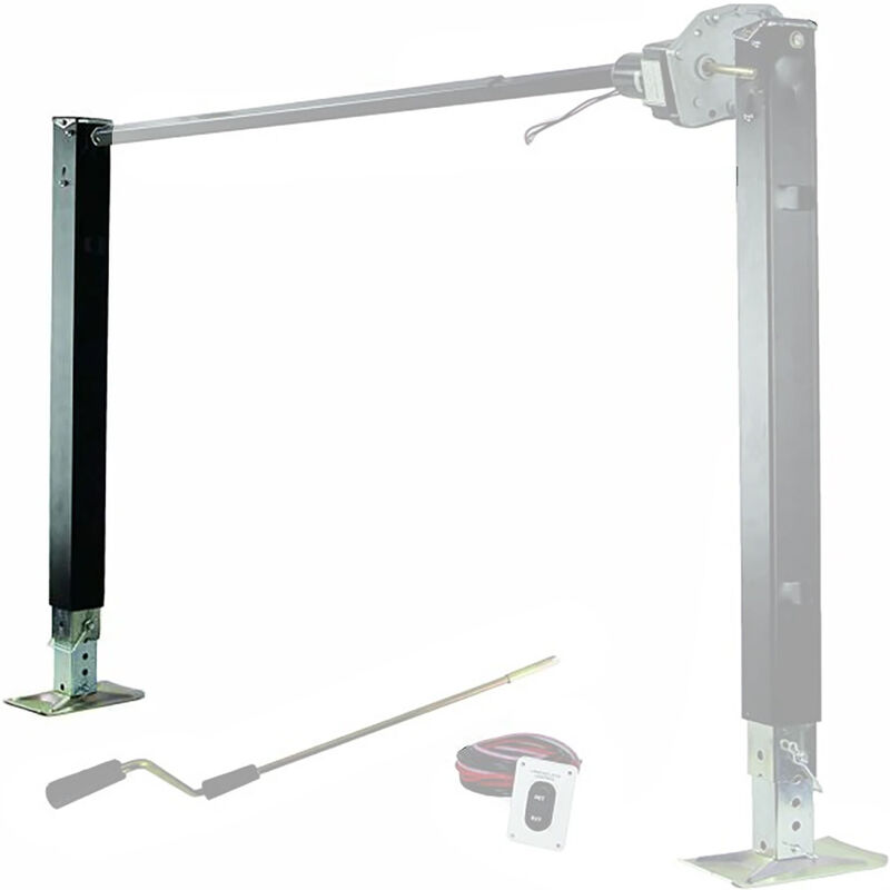 Lippert 179014 Universal-Fit Landing Gear Follow Leg image number 5