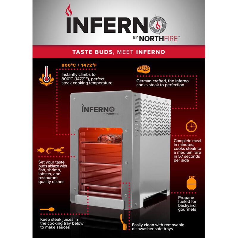 Inferno Propane Infrared Grill image number 3