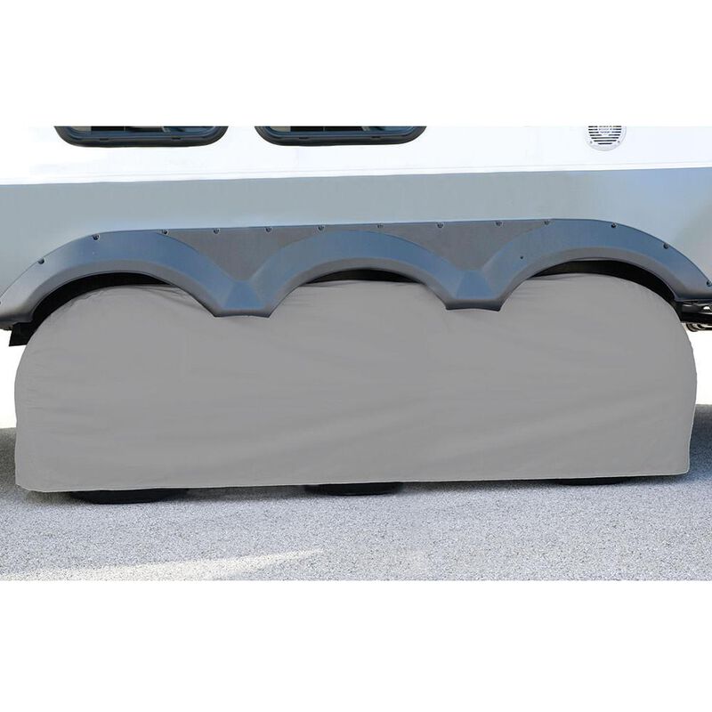 Elements Gray Triple Tire Cover, 30"-32"