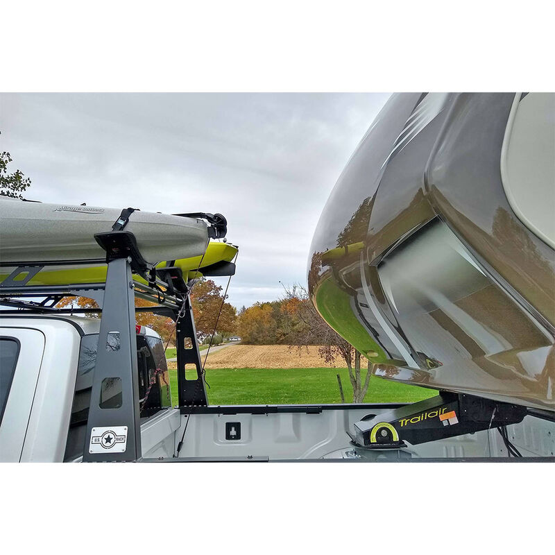 U.S. Rack 1999-2024 Ford Super Duty Fifth Wheel 6' Over-Cab Rack, With Crossbar, Without Deck image number 11