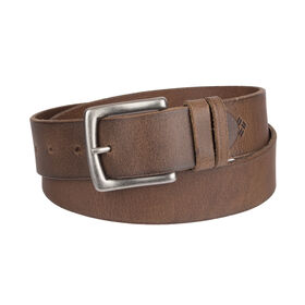 Columbia Men's Leather Logo Belt