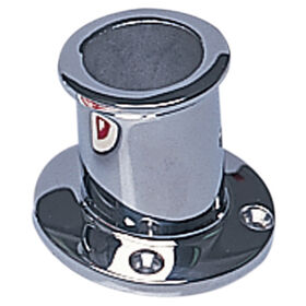 3/4" Chrome/Brass Flag Pole Socket