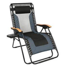 Zero Gravity Recliner, Green/Gray
