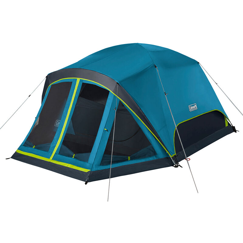 Coleman Skydome 4-Person Screen Room Camping Tent with Dark Room Technology image number 4
