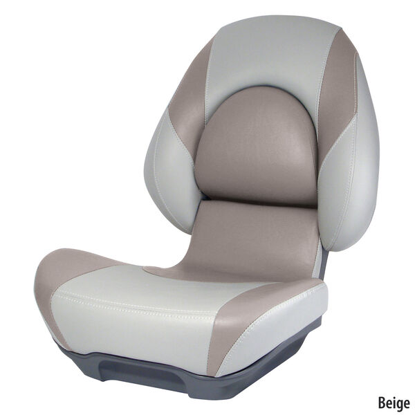 Attwood SAS Centric II Folding Boat Seat, Tan Base Overton's