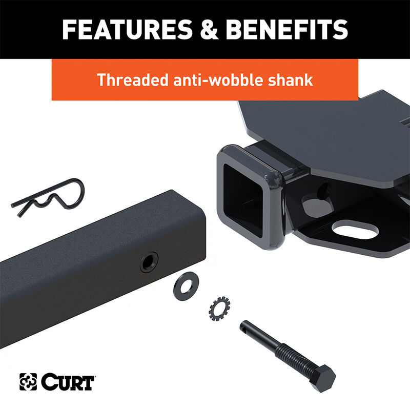CURT Premium Hitch-Mounted 4 Bike Rack, 2in Shank (18064) image number 7