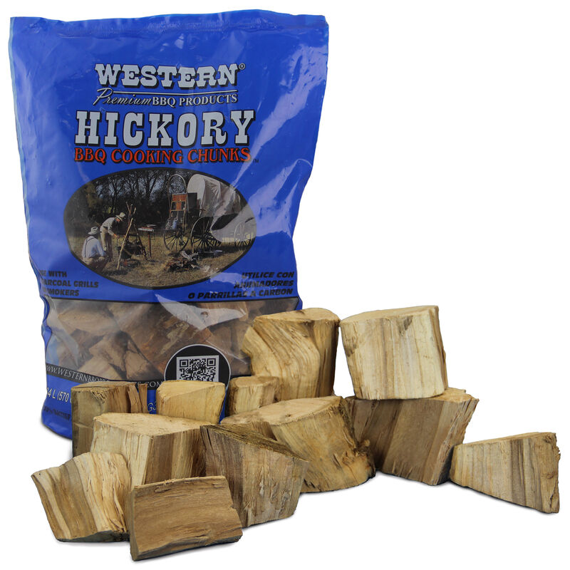 Western Hickory BBQ Wood Cooking Chunks image number 5