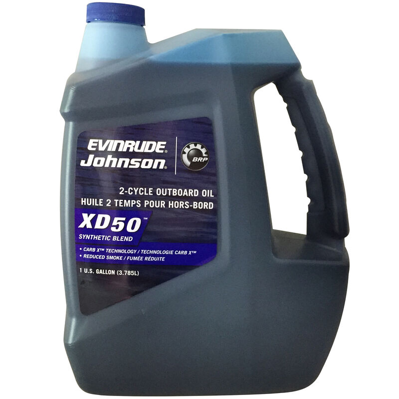 Evinrude XD50 2-Stroke Outboard Oil, Gallon image number 1