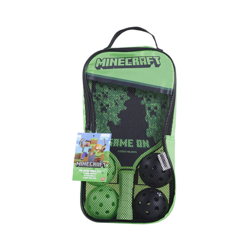 Minecraft Wooden 7-Piece Pickleball Bundle image number 15