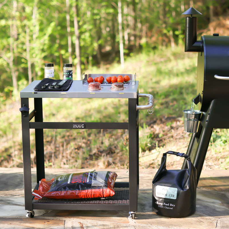 NUUK 30" Outdoor Working Table with Waterproof Cover image number 2