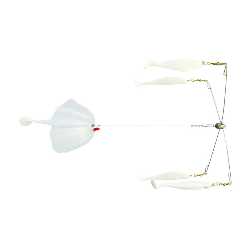 Blue Water Candy 4-Arm 15” Umbrella Rig with 4-oz. Parachute Chaser image number 2