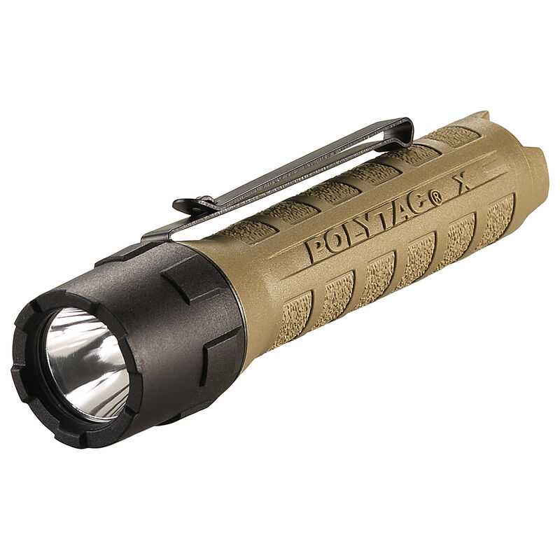 Streamlight PolyTac X Tactical LED Flashlight, Coyote image number 1