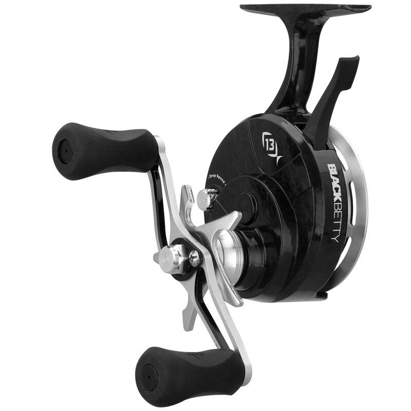 13 Fishing Black Betty FreeFall Inline Ice Reel image number 2