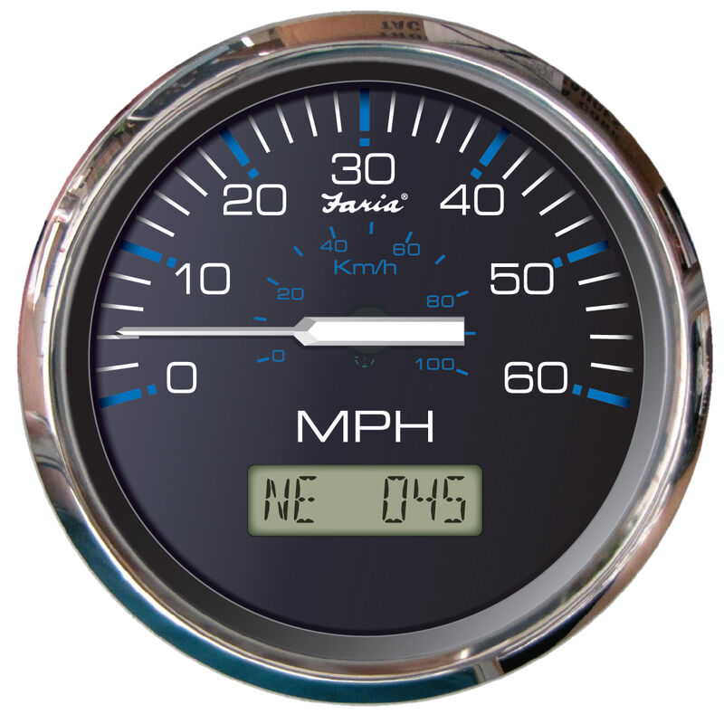 Faria Chesapeake SS GPS Speedometer With LCD, 60 MPH image number 2