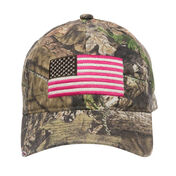 Outdoor Cap Men’s Americana Flag Logo Camo Cap