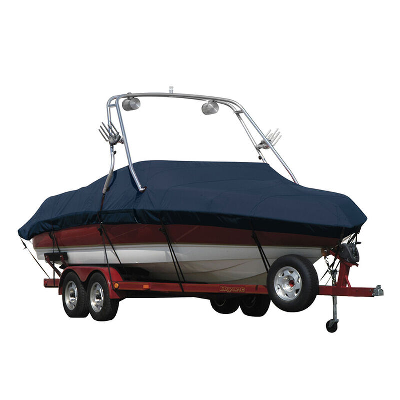Exact Fit Sunbrella Boat Cover For Cobalt 200 Bowrider With Tower Covers Extended Platform image number 7