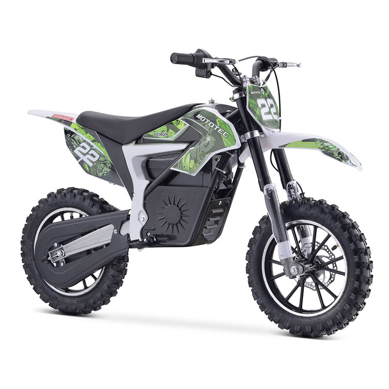 MotoTec 36V 500W Demon Lithium Electric Dirt Bike image number 5