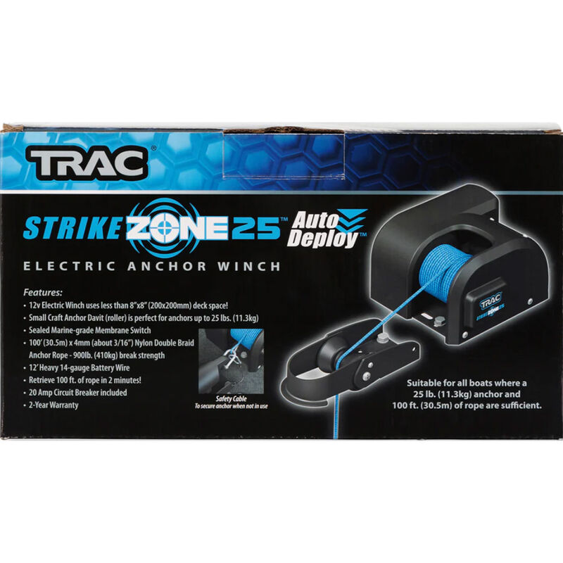 TRAC Outdoors StrikeZone 25 Electric Anchor Winch image number 6