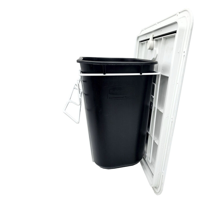 DPI Marine Tilt-Out Garbage Can 18 in x 16 in, Polar White image number 3