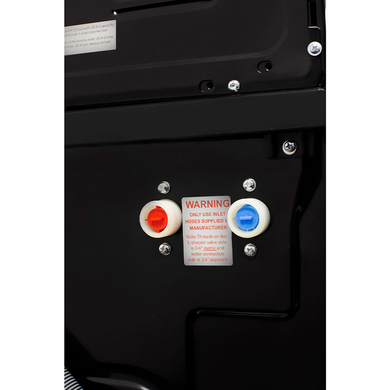 Equator Stackable EW 826 Washer + ED 866 DL Dryer Set in Black image number 17