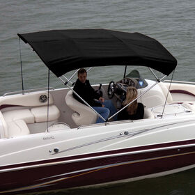 Shademate Bimini Top Sunbrella Fabric and Boot Only, 4-Bow 8'L, 54"H, 73"-78"W