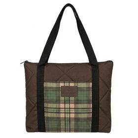 RF Apparel Rainforest Outdoor Zippered Blanket/Stadium Seat&mdash;Plaid