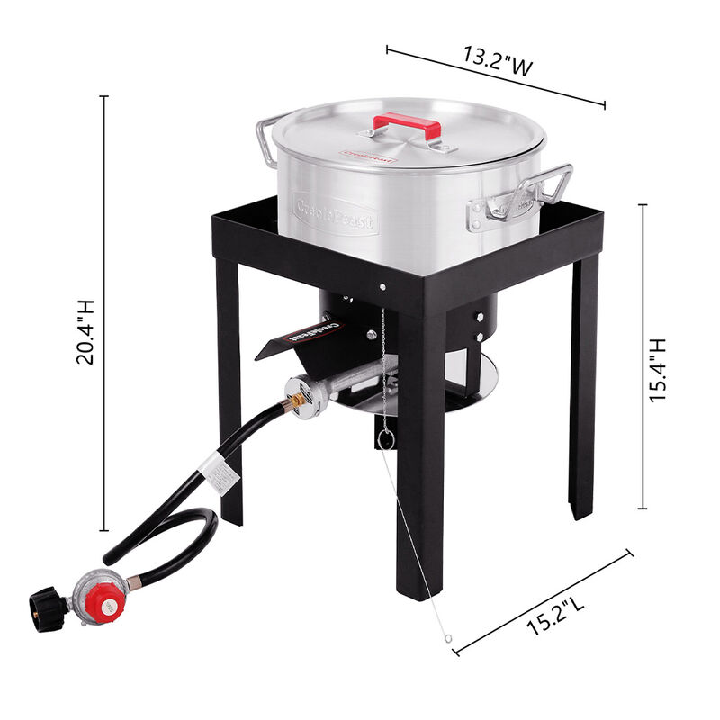 Creole Feast Turkey and Fish Fryer Boiler Steamer Set image number 9