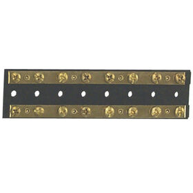 Sierra Dual Brass Bus Bar 16 Screw Terminals