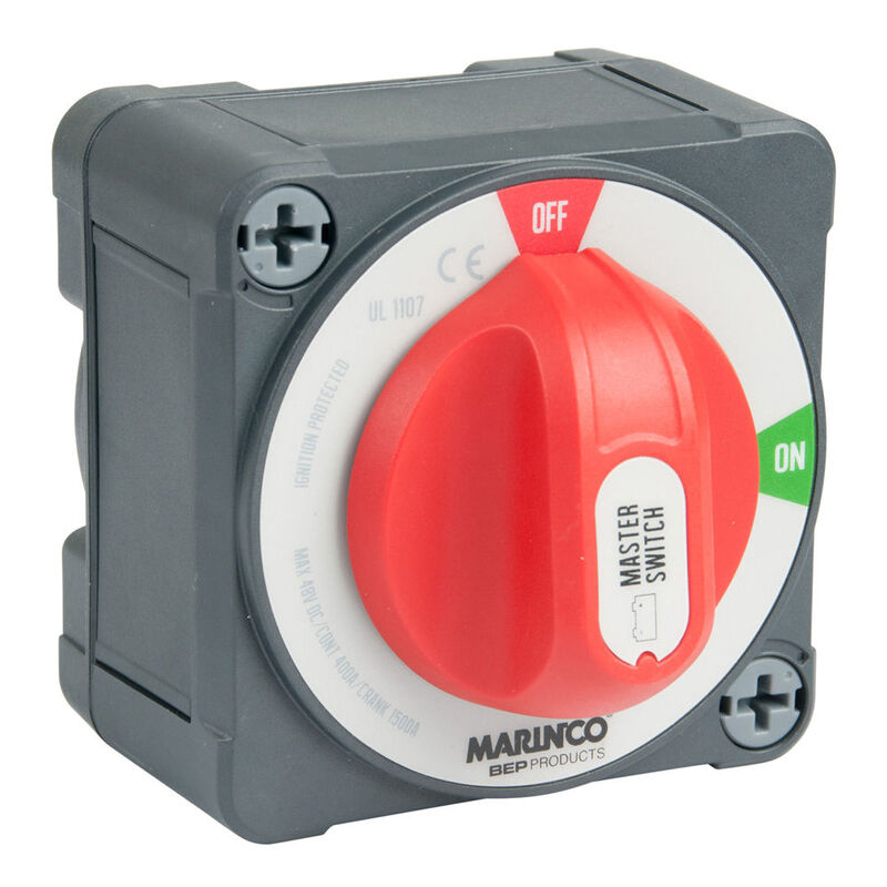 Marinco Pro Installer EZ-Mount On/Off Battery Switch image number 1