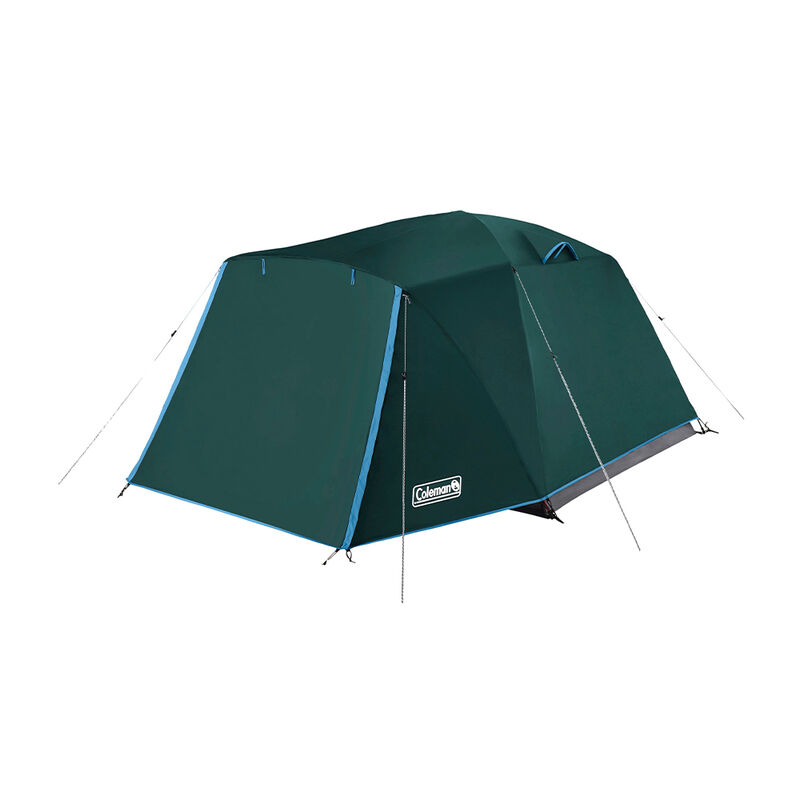 Coleman Skydome 4-Person Camping Tent with Full-Fly Vestibule, Evergreen image number 2
