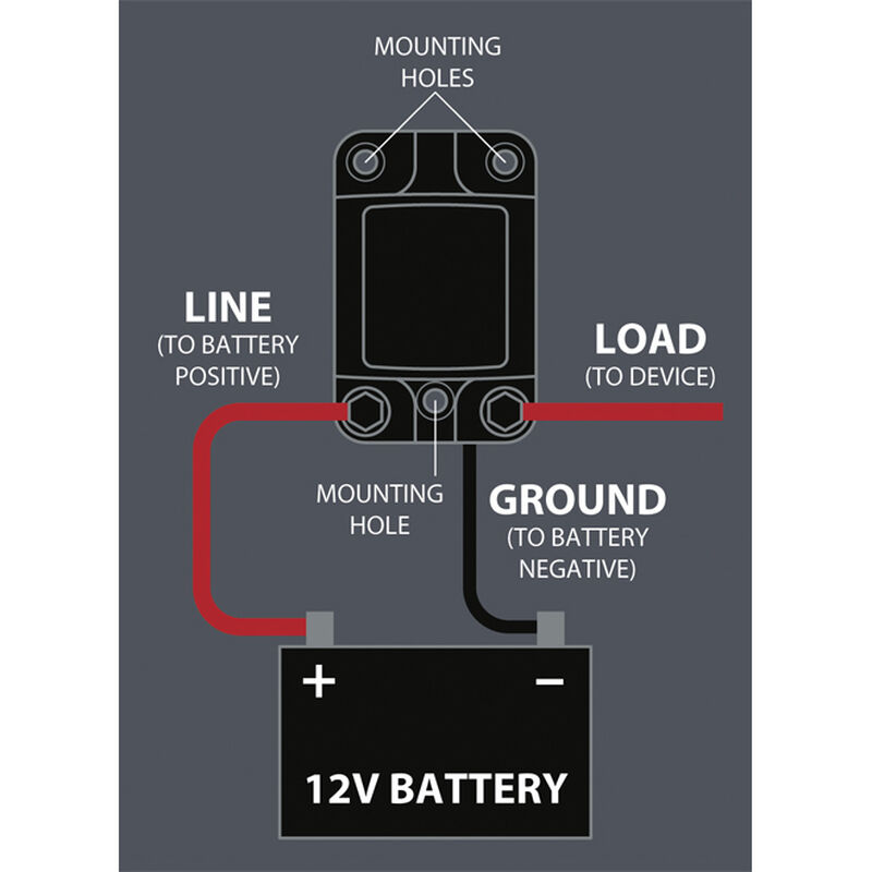 TRAC Digital Circuit Breaker With LED Display, 30-60 Amps image number 2