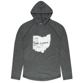 Local Yokel Men&rsquo;s Ohio Long-Sleeve Hooded Tee