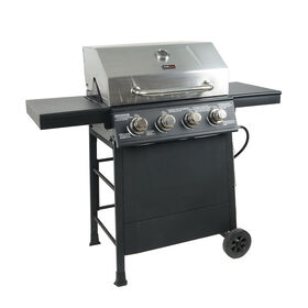 Grill Boss 4-Burner Gas Grill with Side Burner