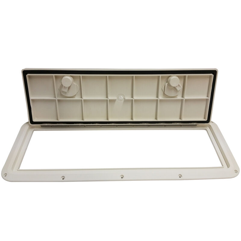 DPI Marine DPF Marine Creamy White Fulsh Series Hatch Door, 9" x 24" O.D. frame image number 2