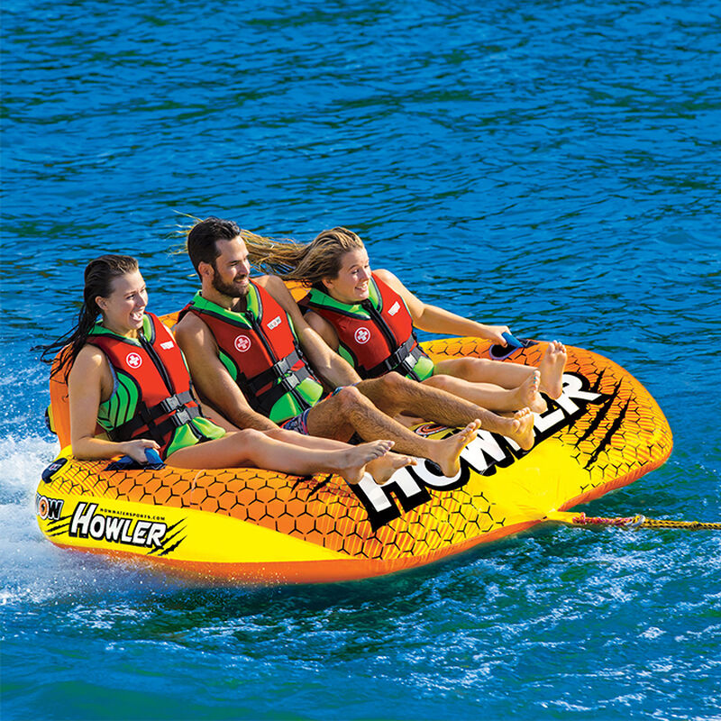 WOW Howler 3-Person Towable Tube image number 3