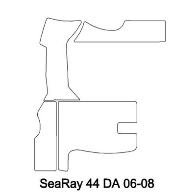 Sparta Carpet Cockpit Carpet Kit, 2006-2008 Sea Ray 44 DA