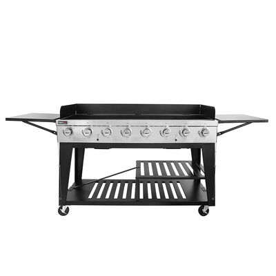 Royal Gourmet GB Series 8-Burner Gas Grill, Black/Stainless